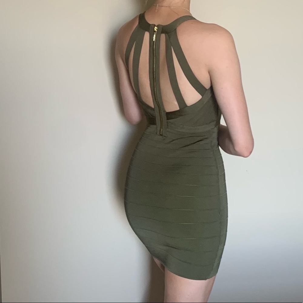 Guess Olive Bandage Dress